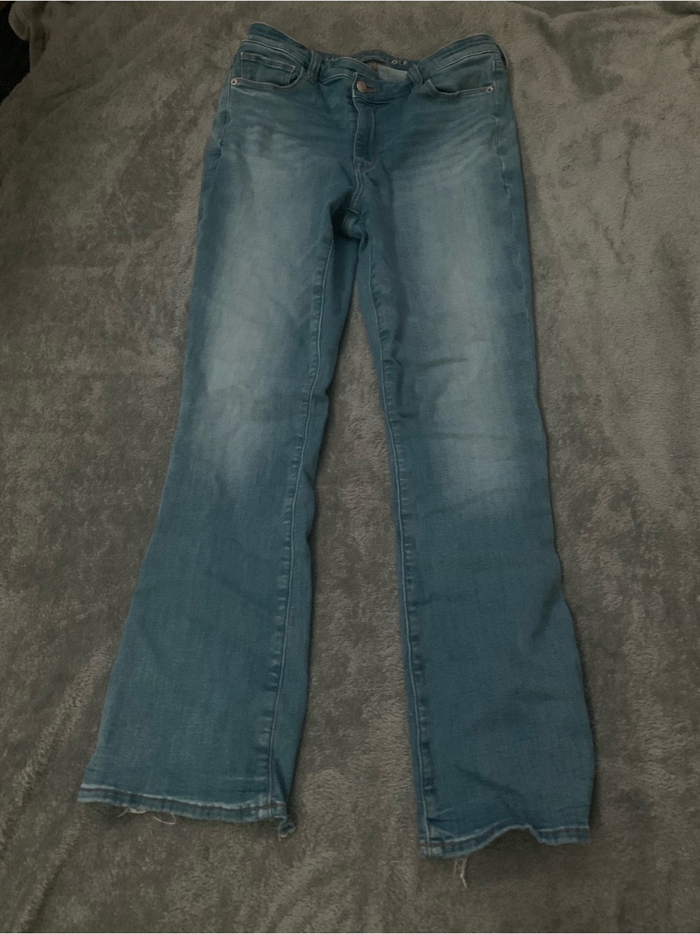 American Eagle Outfitters Faded Blue Bootcut Jeans